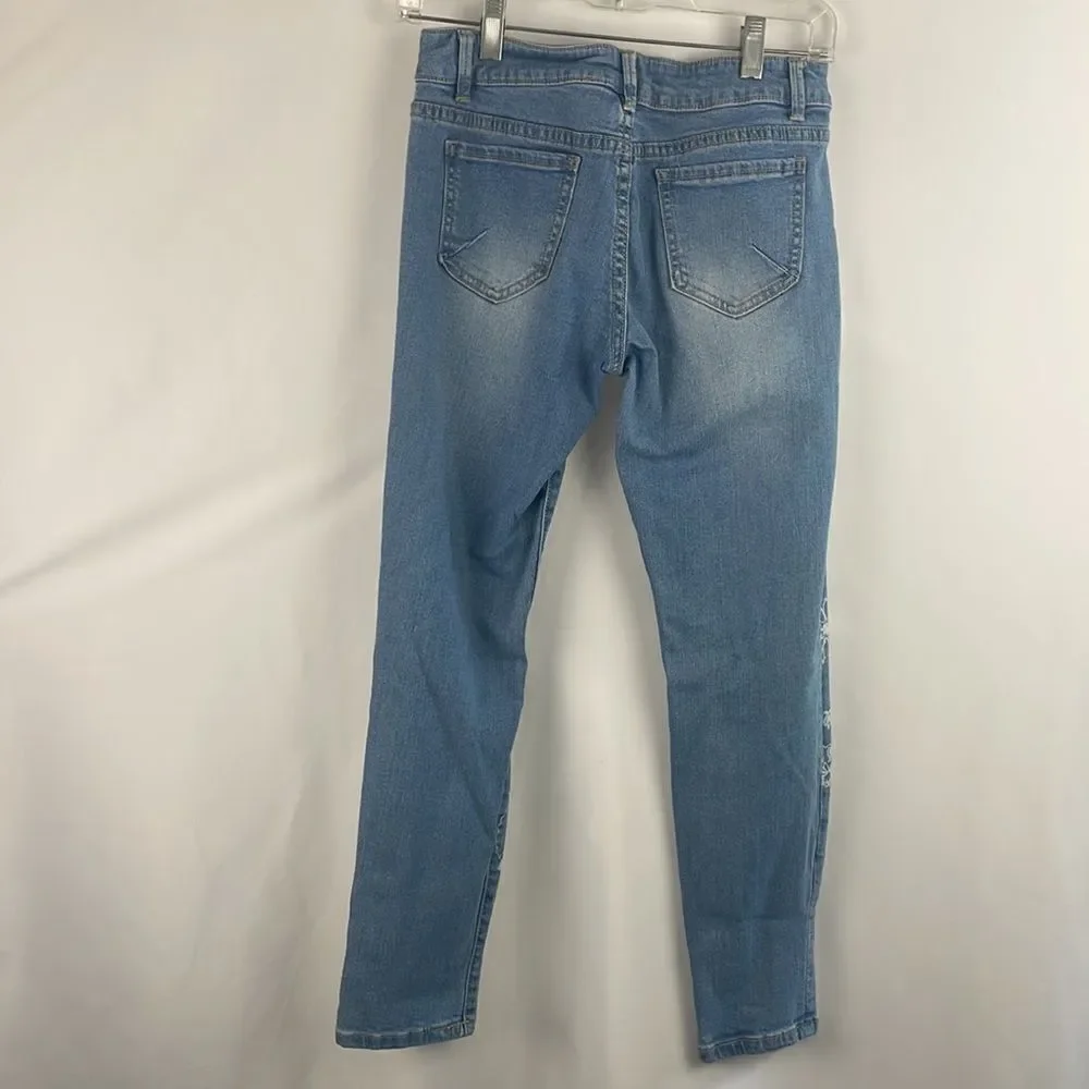 Distressed Print Jeans  - Picture 7 of 10